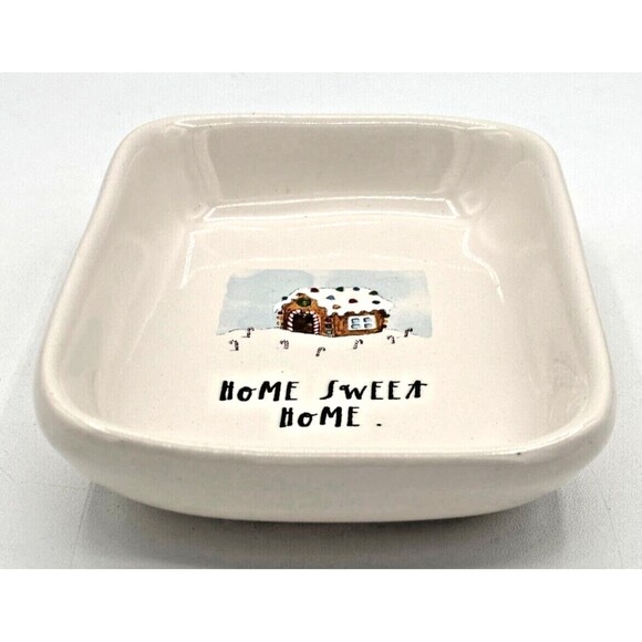 Rae Dunn by‎ Magenta Home Sweet Home Snack Plate Replacement Small Ceramic Dish - Picture 3 of 8